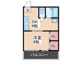 間取図 第1今井ビル