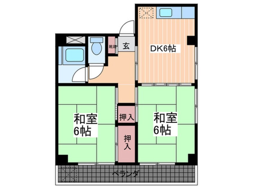 間取図 中川ビル