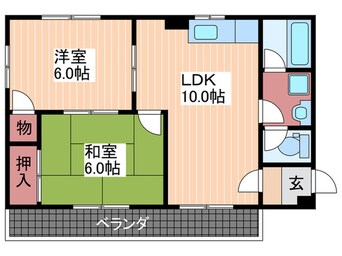 間取図 第二森本ビル