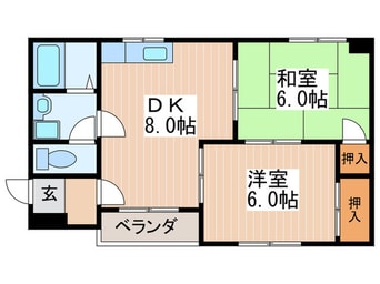 間取図 第二森本ビル