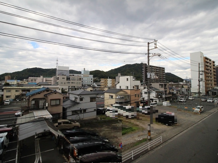 室内からの展望 第二森本ビル