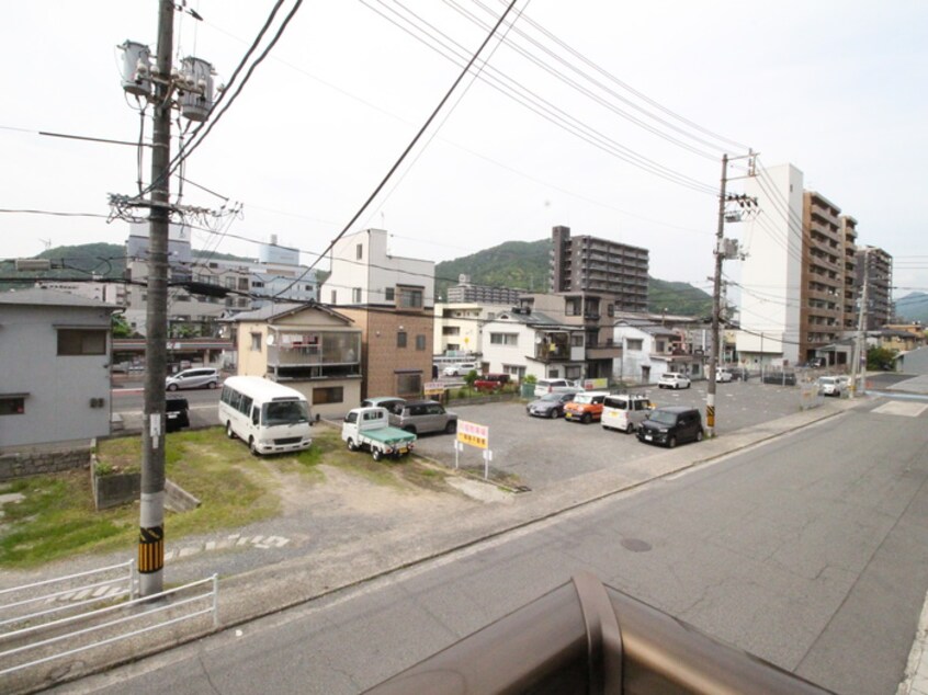 室内からの展望 第二森本ビル