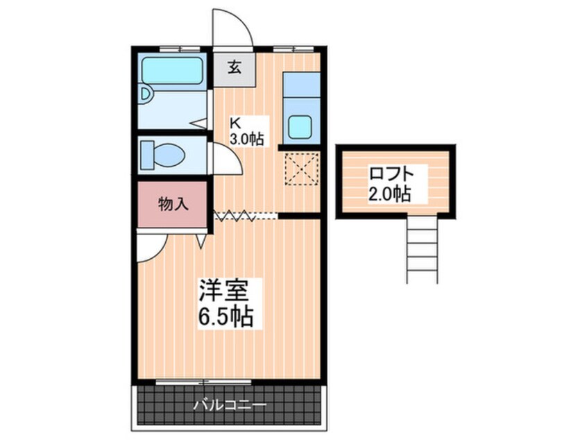 間取図 ピュアシティ串戸