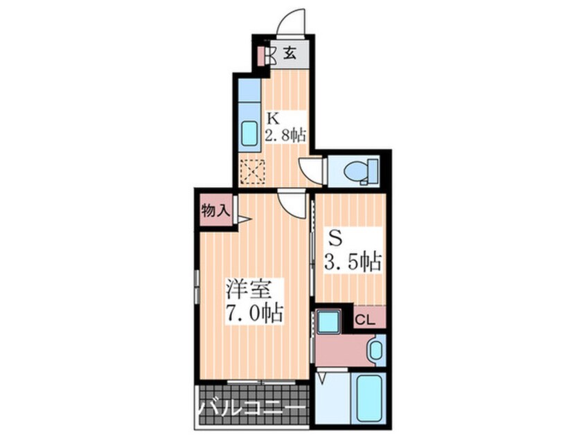 間取図 イブコート