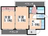 アイランドビル１５ 2Kの間取り