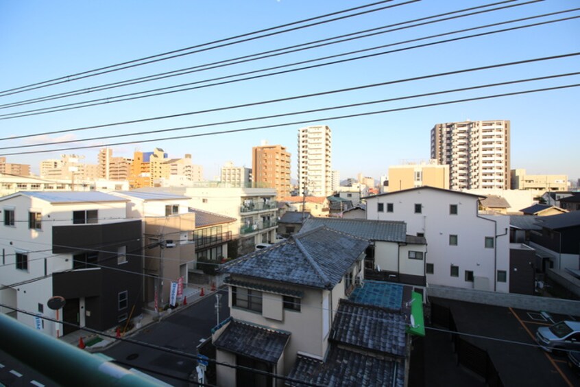 室内からの展望 大野マンション