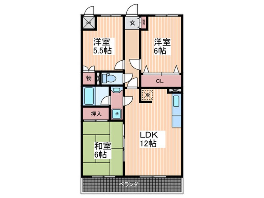 間取図 メゾン・さくら