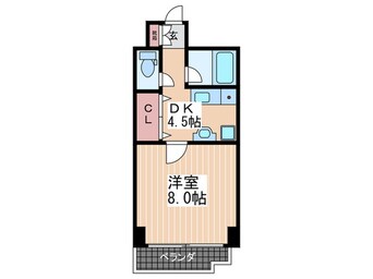 間取図 ラポール小町