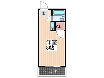 間取図 パステルクボ16