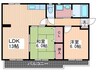 森本第３ビル 2LDKの間取り