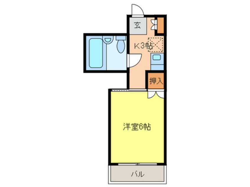 間取図 メゾン・ド・セレヴィア