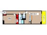ラフィ－ネ東野 1LDKの間取り