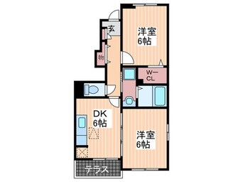 間取図 サンリビエ－ル