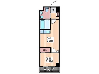 間取図 Ｋｓ　Ｂｌｄｇ