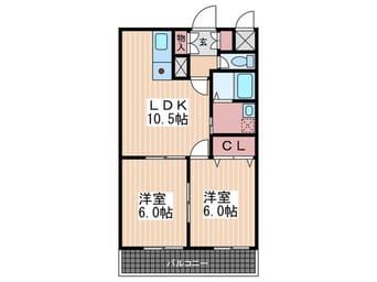 間取図 マルベリーヒルズ