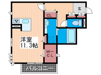 間取図 サフェスタ窪町