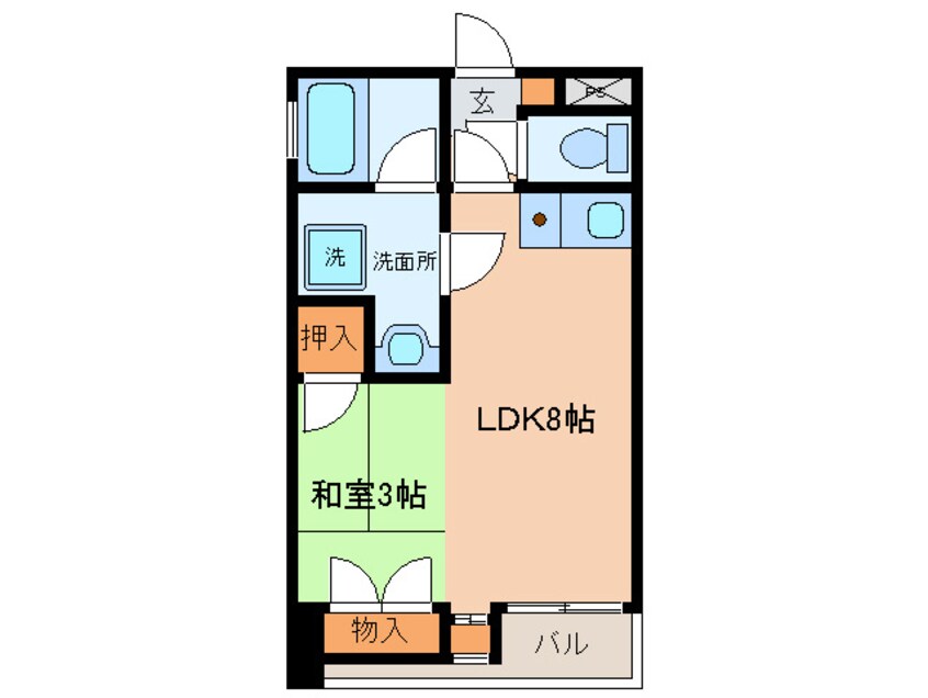 間取図 井上薬品ビル