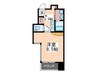 a・rest中町 1Kの間取り