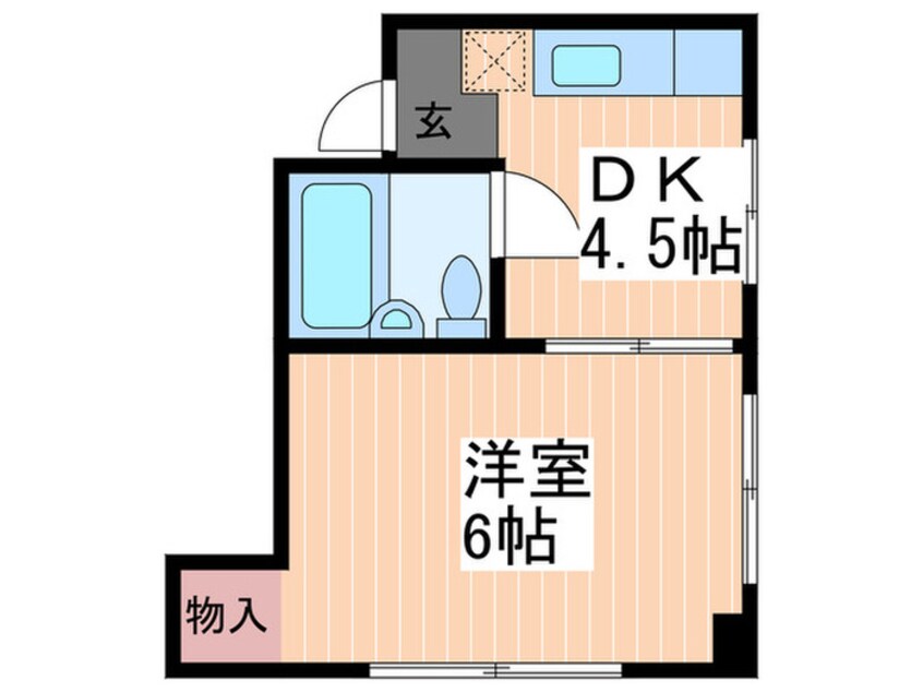 間取図 第２若宮ビル