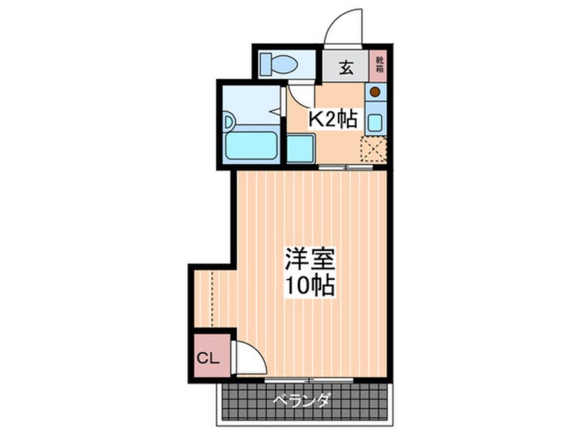 間取図 デュウオコート