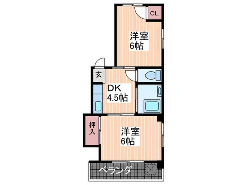 間取図 柴原ビル