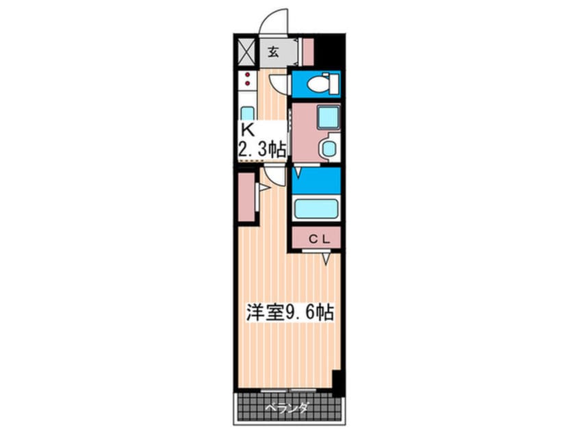 間取図 ７ｔｈ ＦＬＡＧ 己斐本町