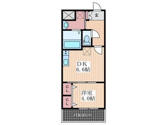 間取図 カシマ河原町