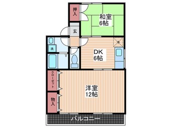 間取図 メゾンつつじヶ丘　Ａ棟