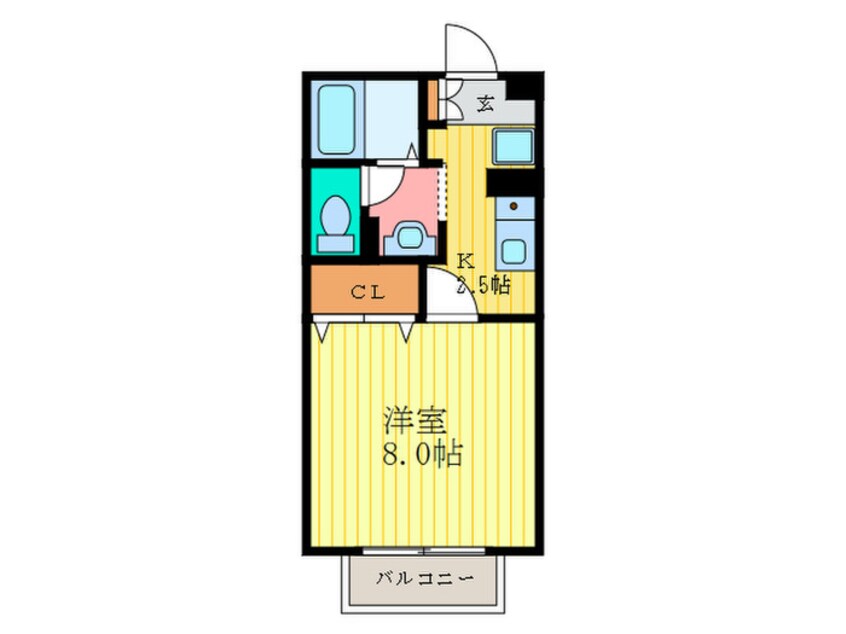 間取図 Ｂｅｌｌｅ　ｃｏｔｅ
