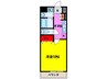 アクアシティ舟入中町(1302) 1Kの間取り