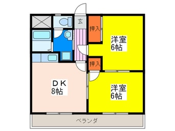 間取図 FORWEST千同