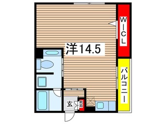 間取図 ストゥ－ディオ雅Ａ棟