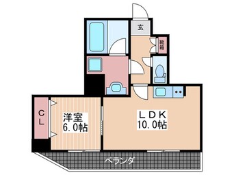 間取図 CREST　CENTRAL　BLDG.