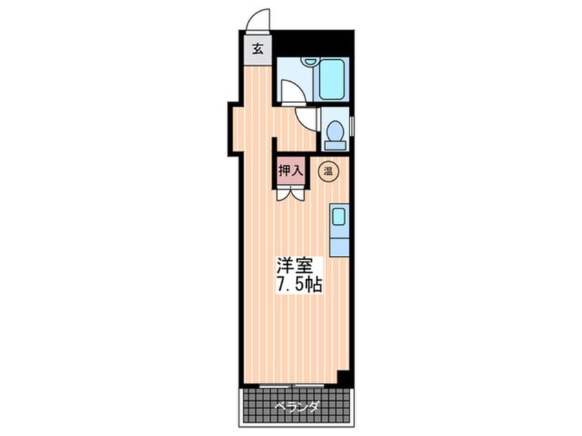 間取図 第２米田ビル