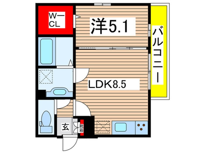 間取り図 ライズ