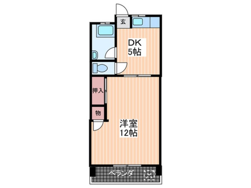 間取図 第１住田ビル