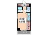 よつばビル 1Rの間取り