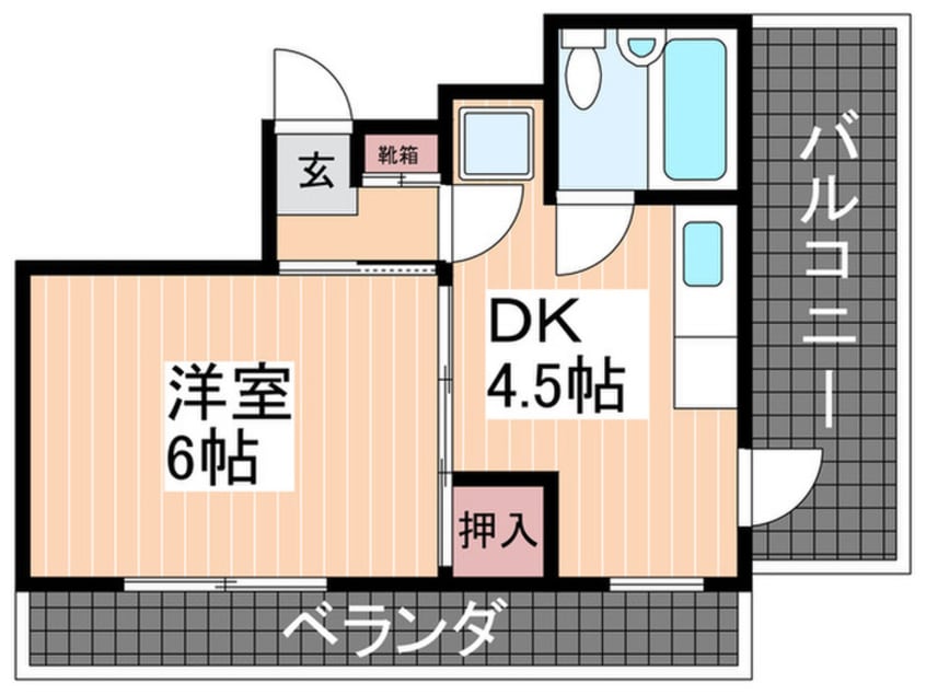 間取図 手島ビル