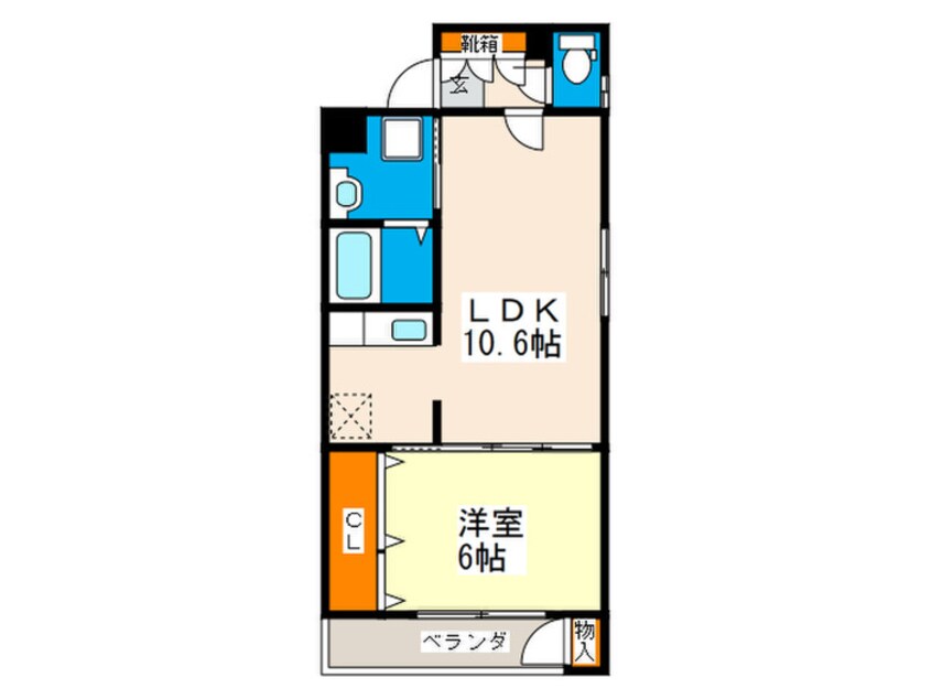 間取図 ベルジェⅡ