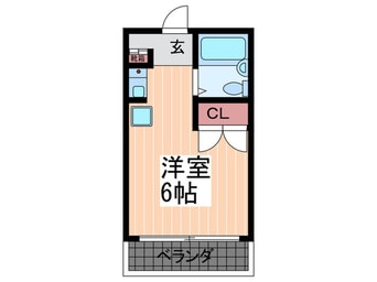 間取図 第13片山ビル