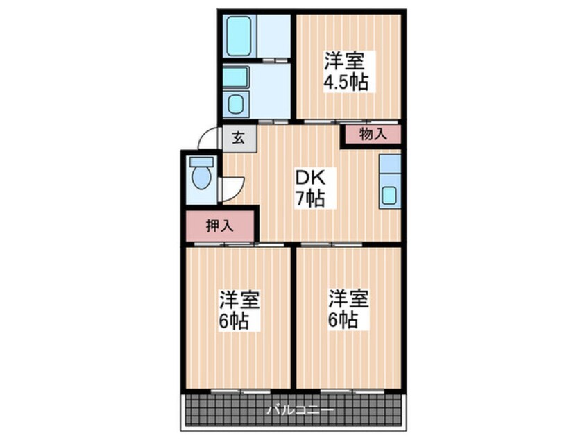 間取図 井東コーポラス