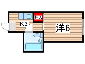 間取図 かわいビル