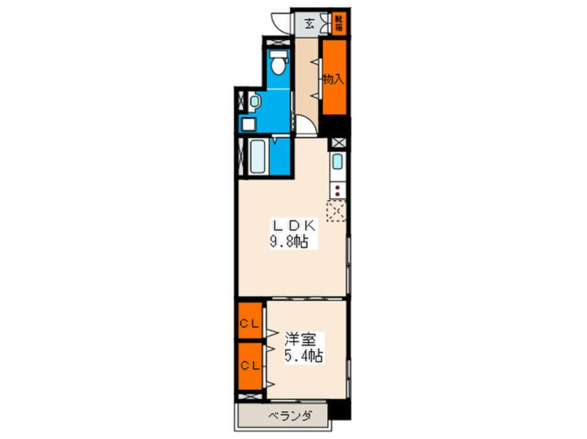 間取図 ボンシャンス