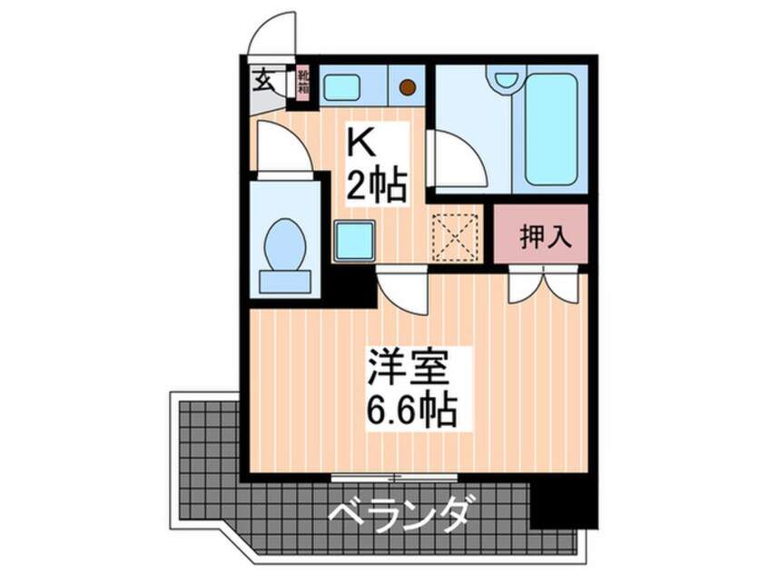 間取図 カルピオ吉島