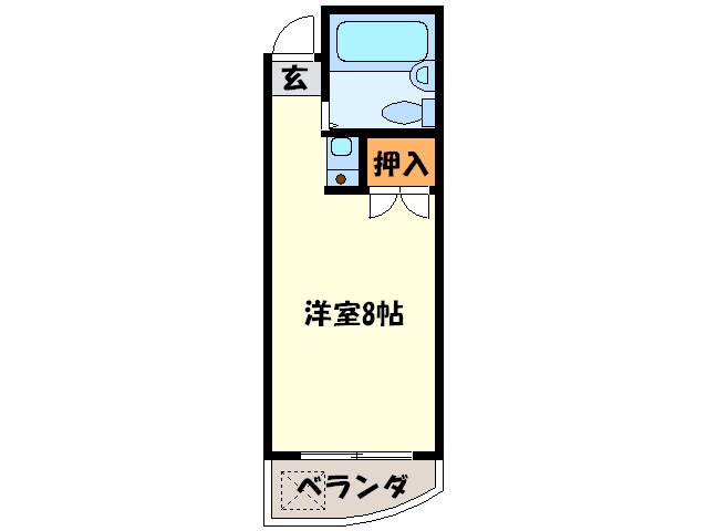 間取り図 サンシャイン舟入本町