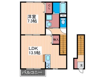 間取図 SERENO　石井城