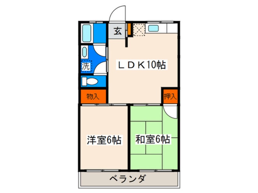 間取図 芳寿園ビル