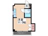 新家ビル 1Rの間取り