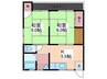 コーポ宮路 2Kの間取り