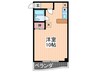 YｚB.L.D.midorii 1Rの間取り